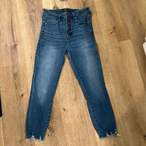 A&F Simone Ankle High Rise